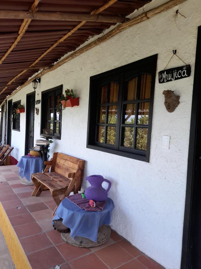Hotel Campestre Abrazo Del Angel Aratoca Exterior foto