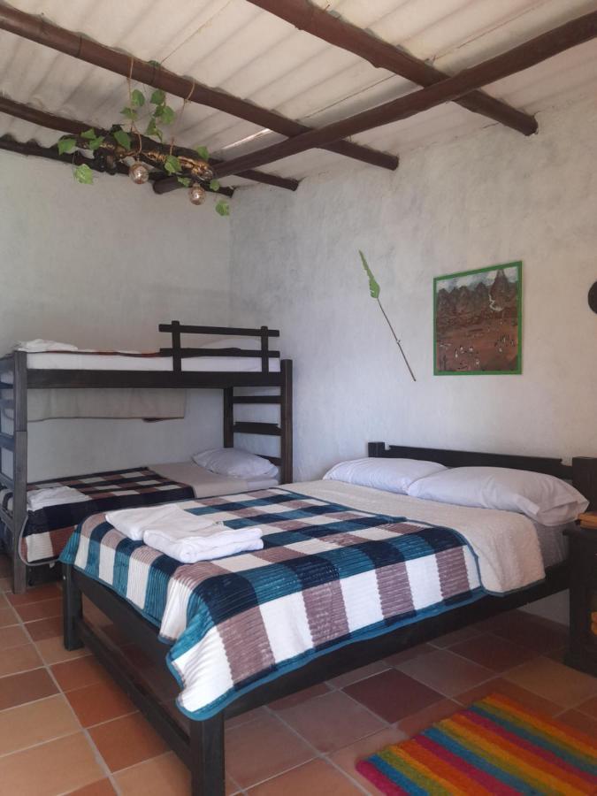 Hotel Campestre Abrazo Del Angel Aratoca Exterior foto